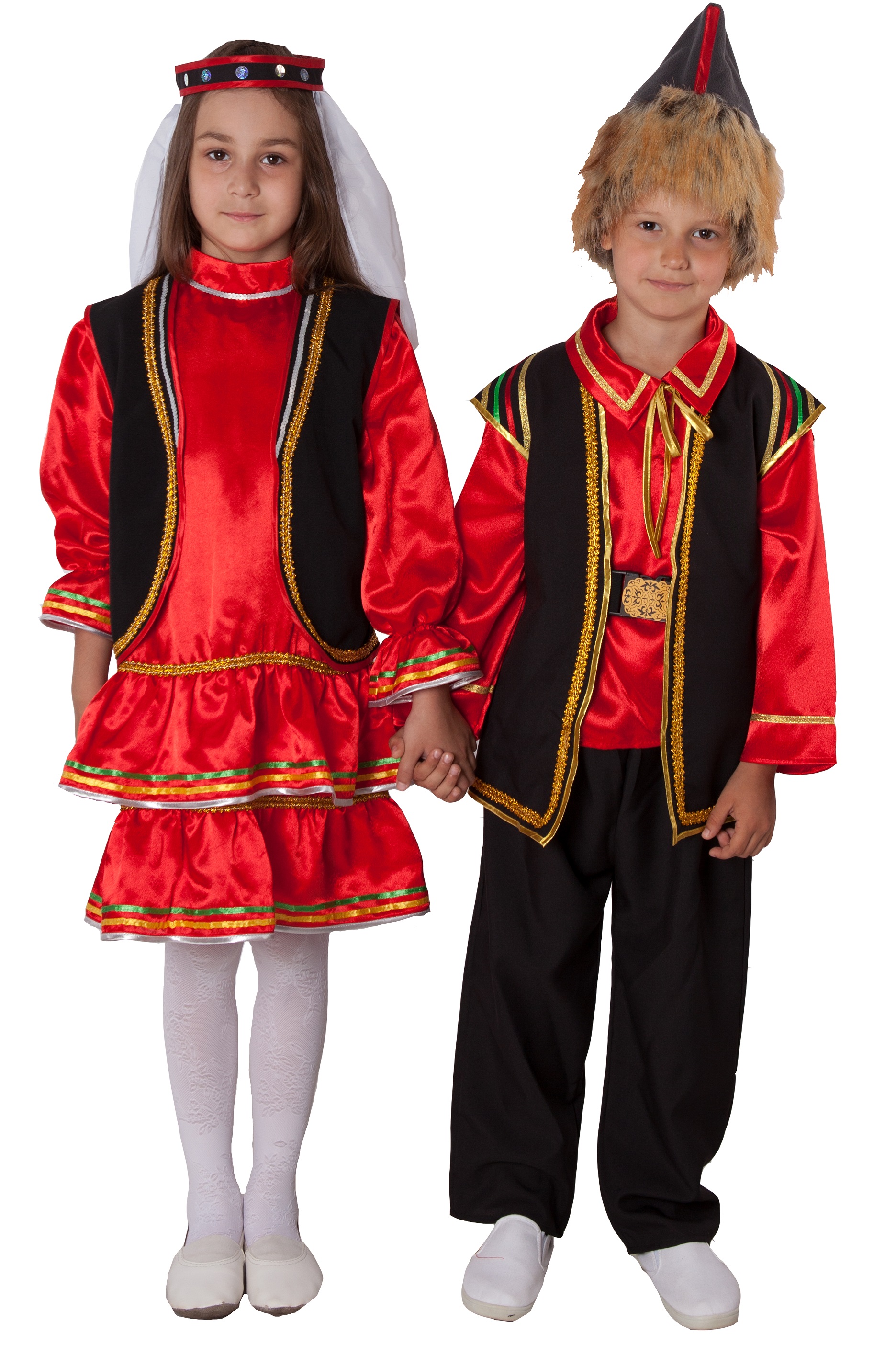 Башкирский народный костюм (девочка)