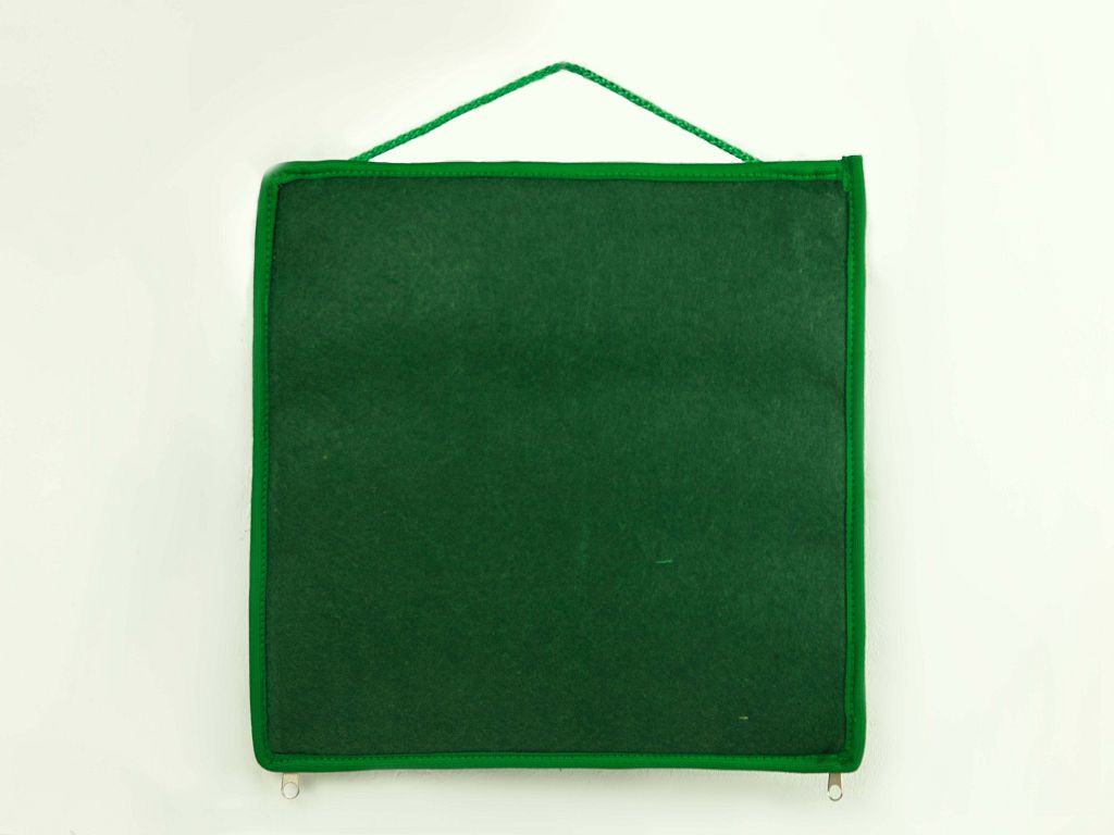 Зеленый квадрат Фланелеграф